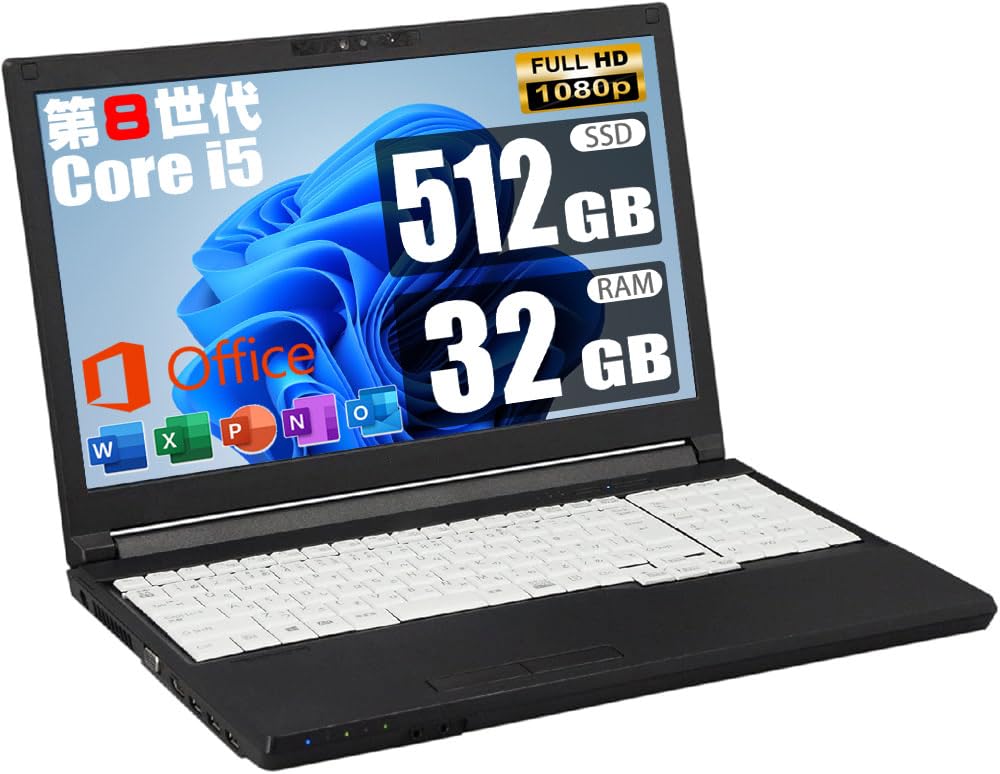 Amazon.co.jp: 【整備済み品】Full HD/FMV LIFEBOOK A579 / 第8世代